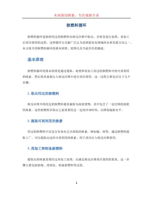 核燃料循环