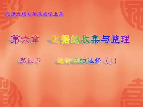 6.4统计图的选择(1)