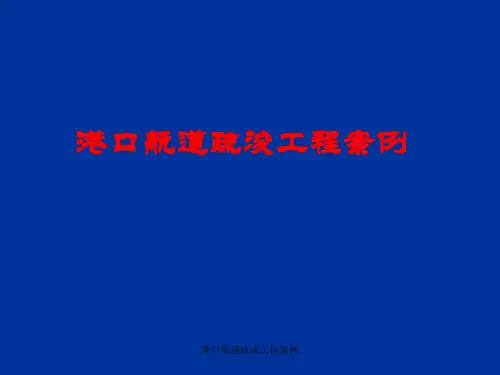 港口航道疏浚工程案例