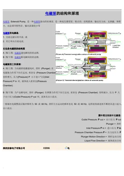 电磁泵的结构和原理 (2)