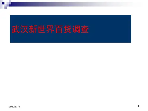 武汉新世界百货简介