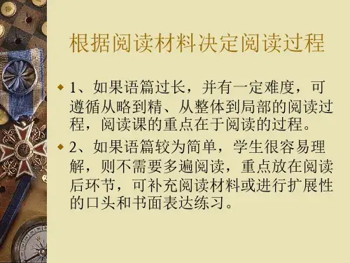 小学英语阅读教学策略和方法ppt课件
