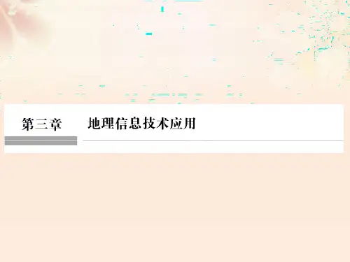 高考地理总复习 第3章 地理信息技术应用课件(必修3)