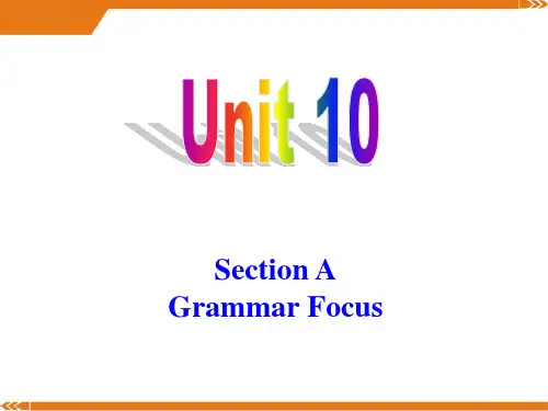 2024年人教版初中英语九年级上册GrammarFocus[6]-课件