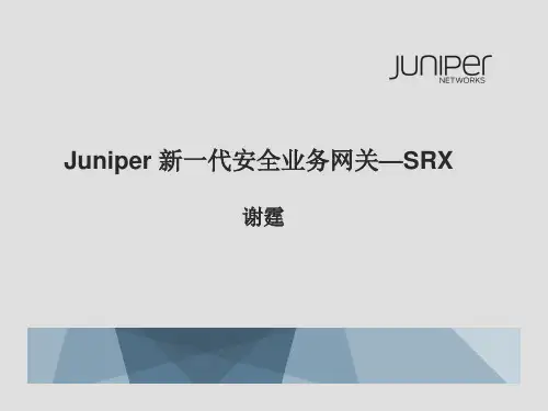 SRX配置