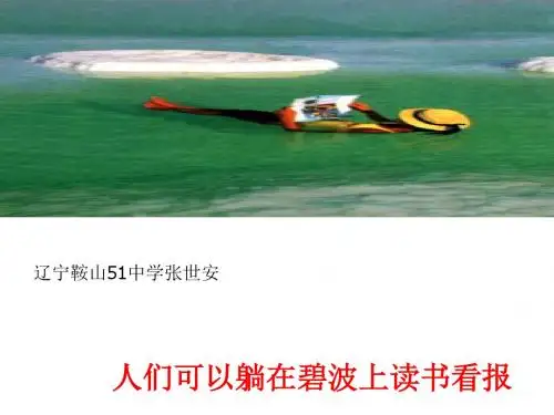 死海不死PPT16 人教版