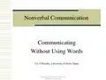 管理沟通教学(英文版4版)教学课件09_Nonverbal Comm
