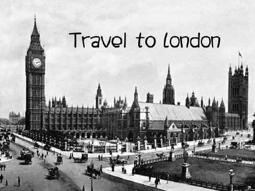 伦敦旅游英语介绍(Travel to London)PPT课件