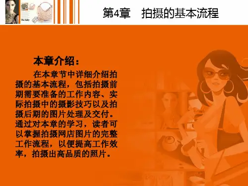 第4章网络商品拍摄与图片处理ppt课件