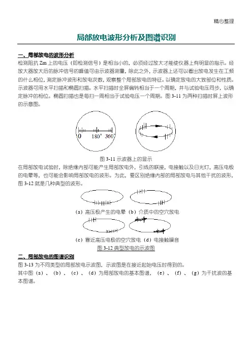 局部放电波形分析及图谱识别