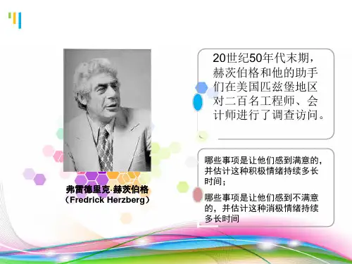 双因素理论---补充课件