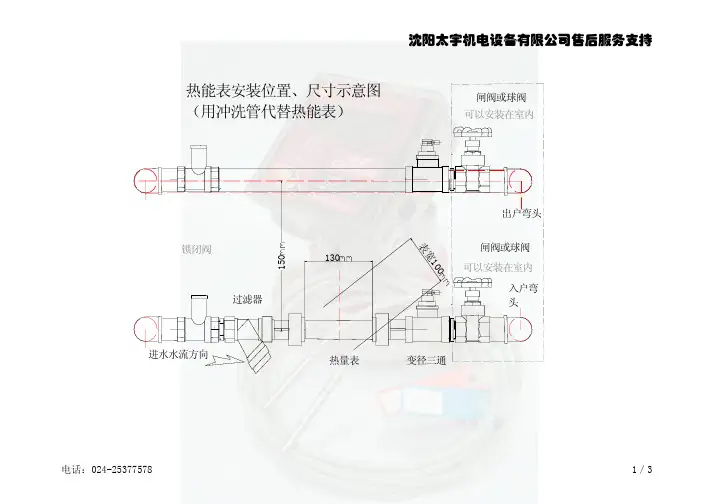 热表安装图