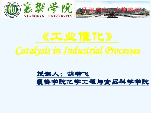 《工业催化》第1章绪论34学时