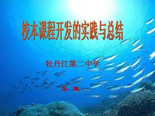 校本课程开发的实践与总结