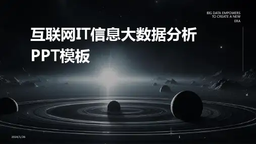 互联网IT信息大数据分析PPT模板(2024)