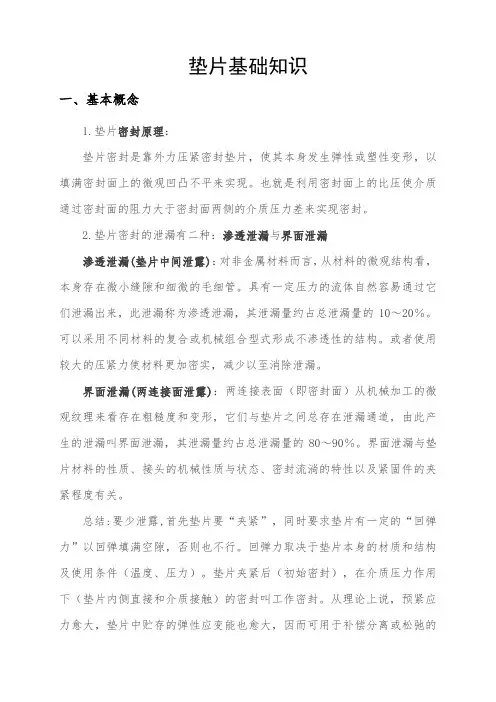 垫片基础知识
