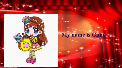 七年级英语上册Unit1Myname’sGina1