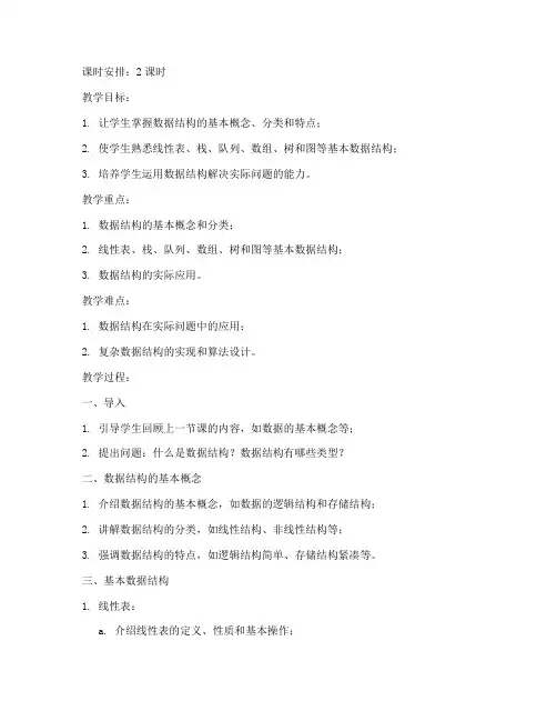 南京邮电大学数据结构教案