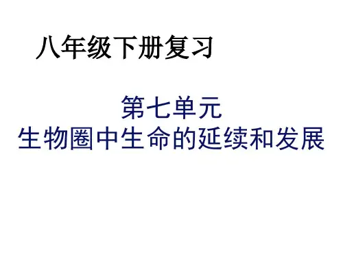 生物的生殖和发育PPT课件12 人教版