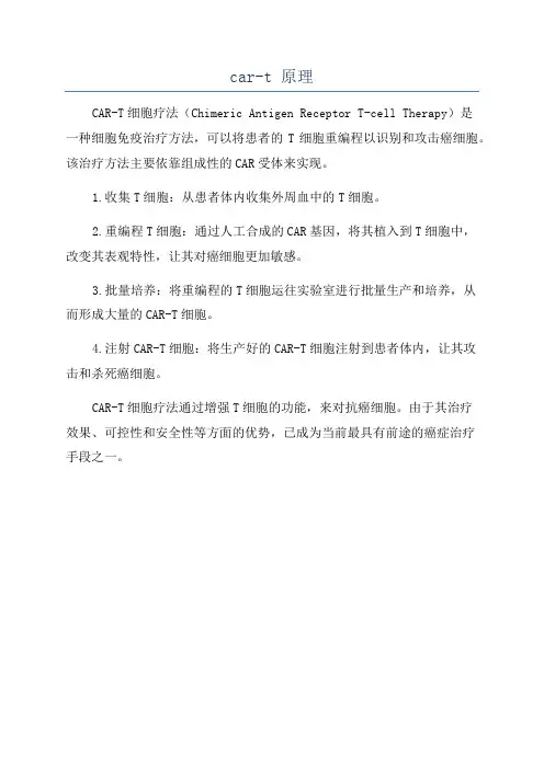 car-t 原理