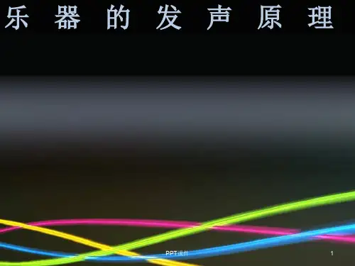 乐器的发声原理  ppt课件