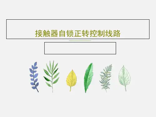 接触器自锁正转控制线路共48页