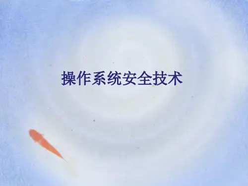 操作系统安全技术