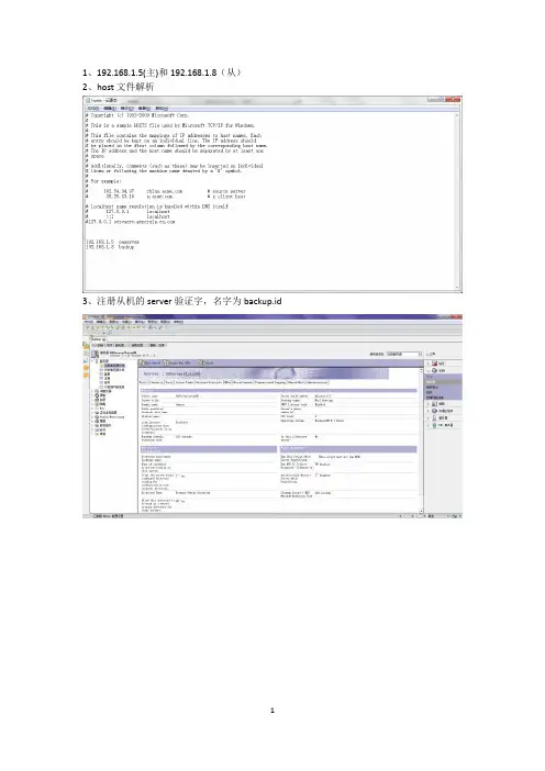 Domino双机集群配置攻略