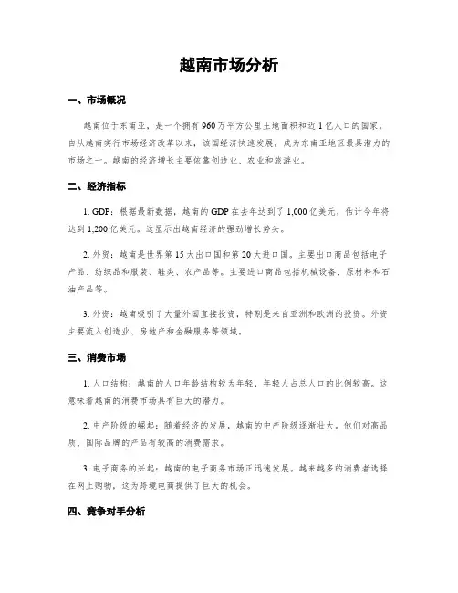 越南市场分析