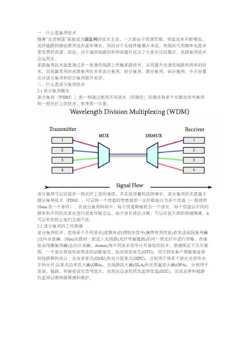 复用技术的原理解析