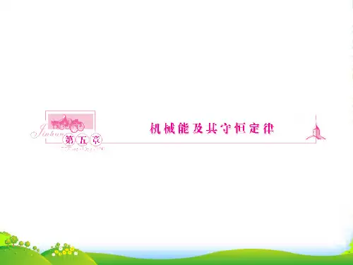 《金新学案》高三物理一轮复习 第五章 第1讲 功 功率课件 新人教