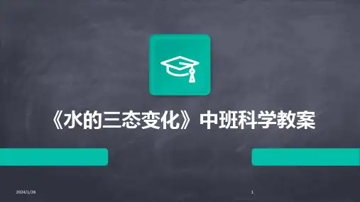 《水的三态变化》中班科学教案(2024)