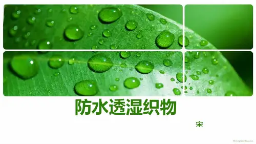 A第五章：防水透湿织物
