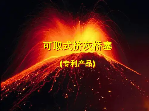 可取式挤灰桥塞