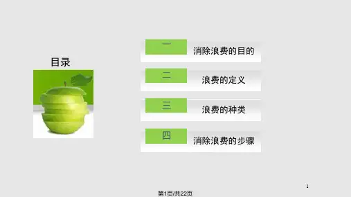 七大浪费培训PPT课件