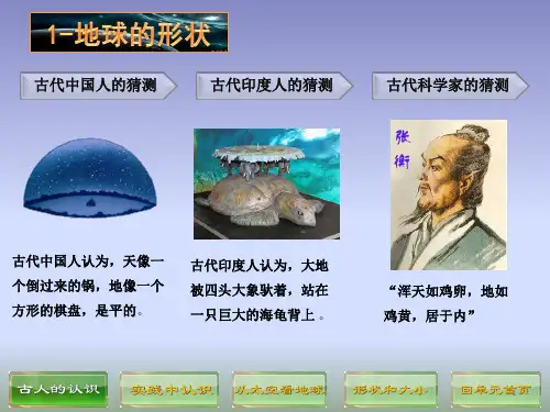 【精品】六年级上册科学课件-2.1 地球的形状｜苏教版 (共14张PPT)