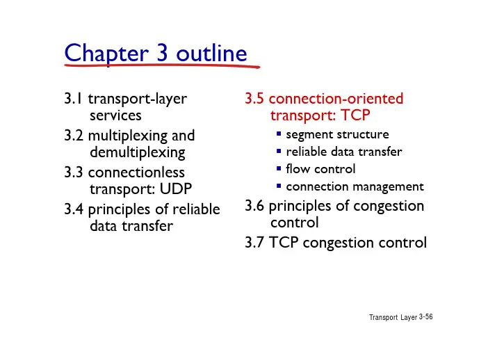 计算机网络课件 Lec-6