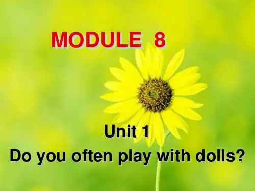 【外研版】(三起)英语六年级上册：Module 8 全套精品ppt课件 M8U1