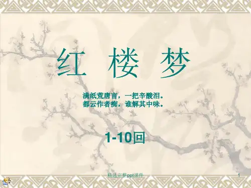 红楼梦1-10回 梗概