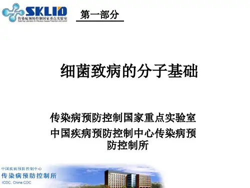 细菌致病的分子基础及重要肠道病原菌的致病因子