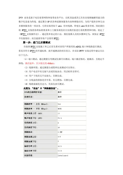 iptv安装方法