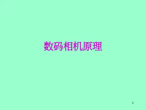 《数码相机原理》PPT课件