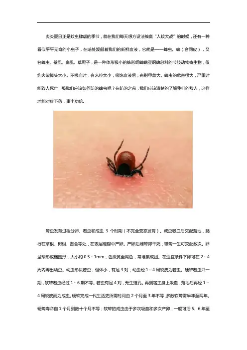 上海杀虫公司教您怎么防治预防蜱虫危害