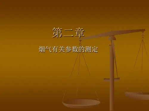 烟气有关参数的测定