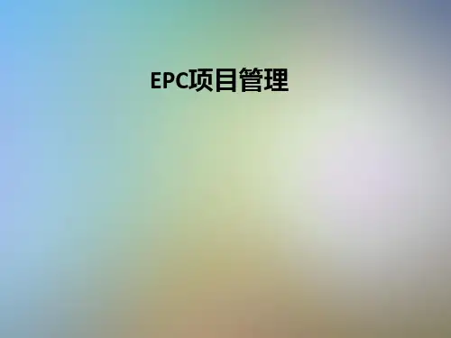 EPC项目管理