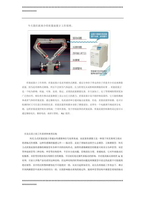 质量流量计工作原理88582