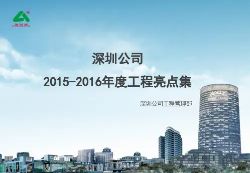 建筑工程亮点做法照片集100余页(土建,装修,机电安装)1