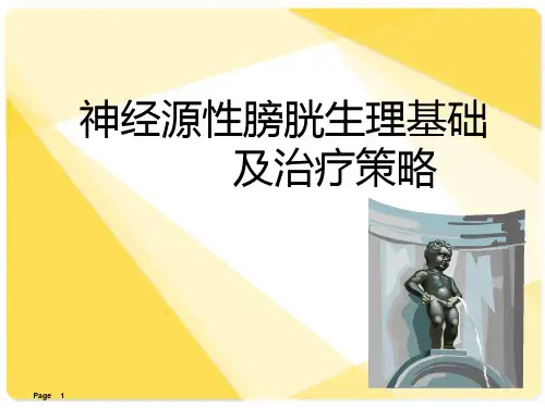 神经源性膀胱处理ppt课件