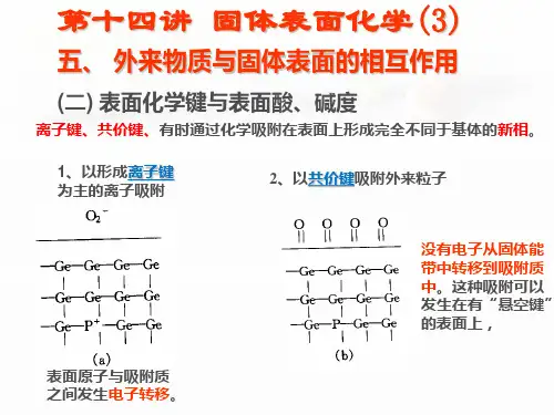 n第十四讲-固体表面化学3