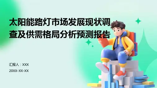 太阳能路灯市场发展现状调查及供需格局分析预测报告